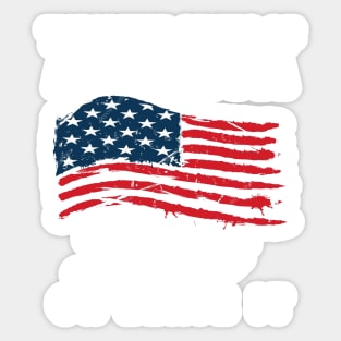 The United sates of America love it or leave it Sticker